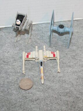 (3) Star Wars Starships Diecast Hot Wheels Lot 2